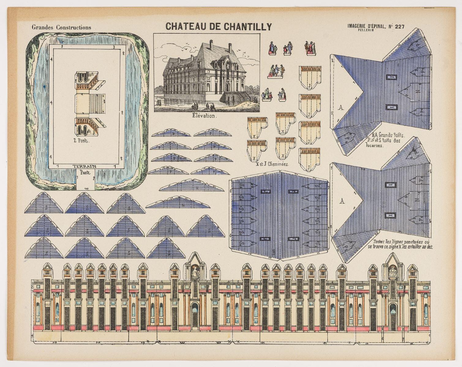 CHATEAU DE CHANTILLY (titre inscrit)