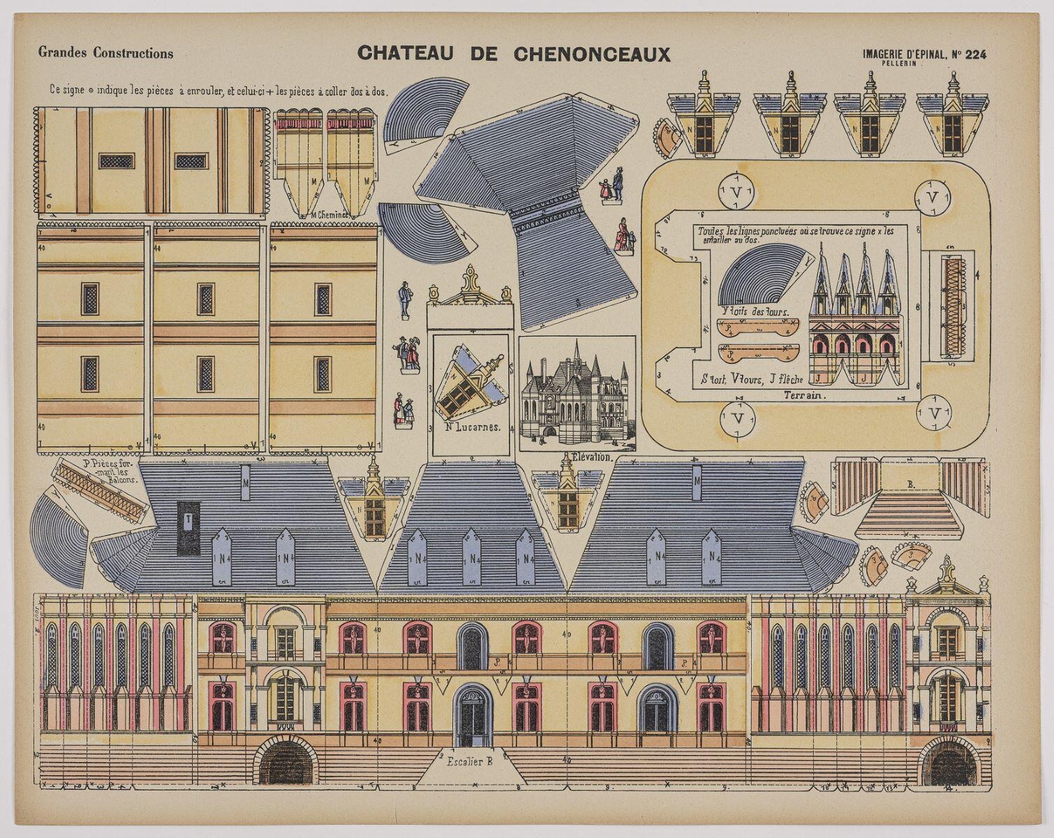 CHATEAU DE CHENONCEAUX (titre inscrit)