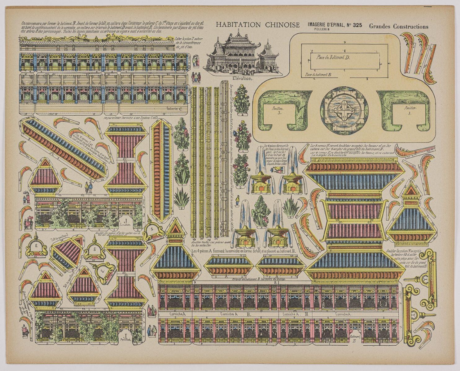 HABITATION CHINOISE (titre inscrit)
