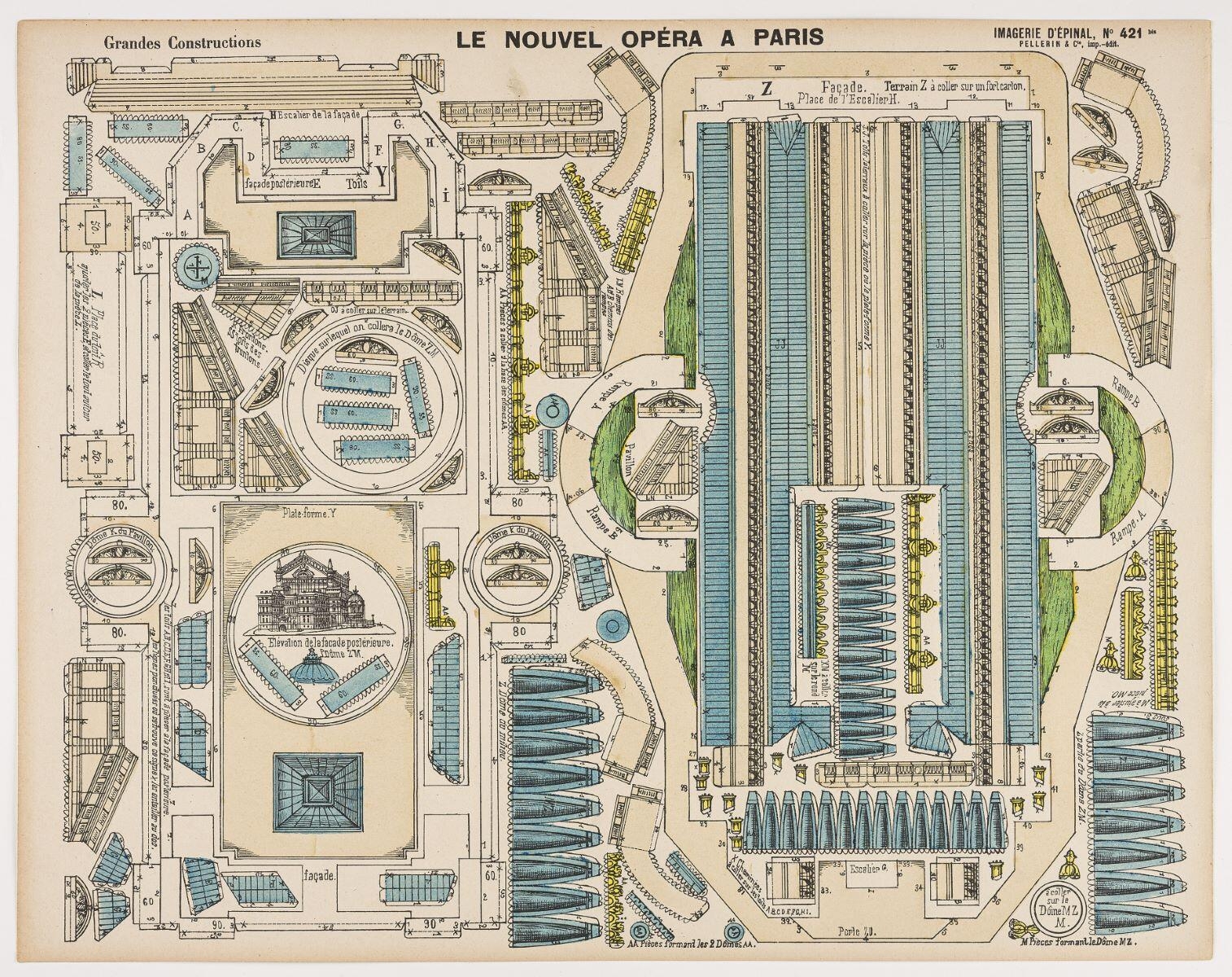 LE NOUVEL OPÉRA A PARIS (titre inscrit)