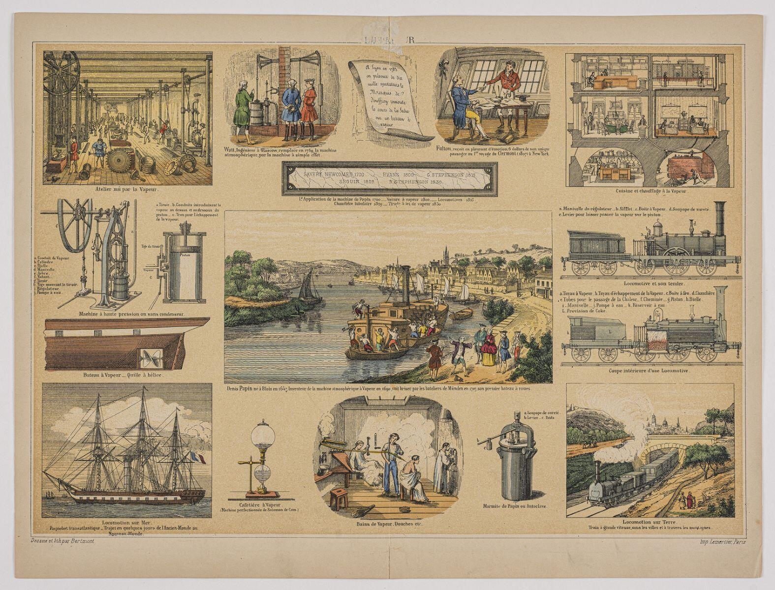 LA VAPEUR (titre inscrit)