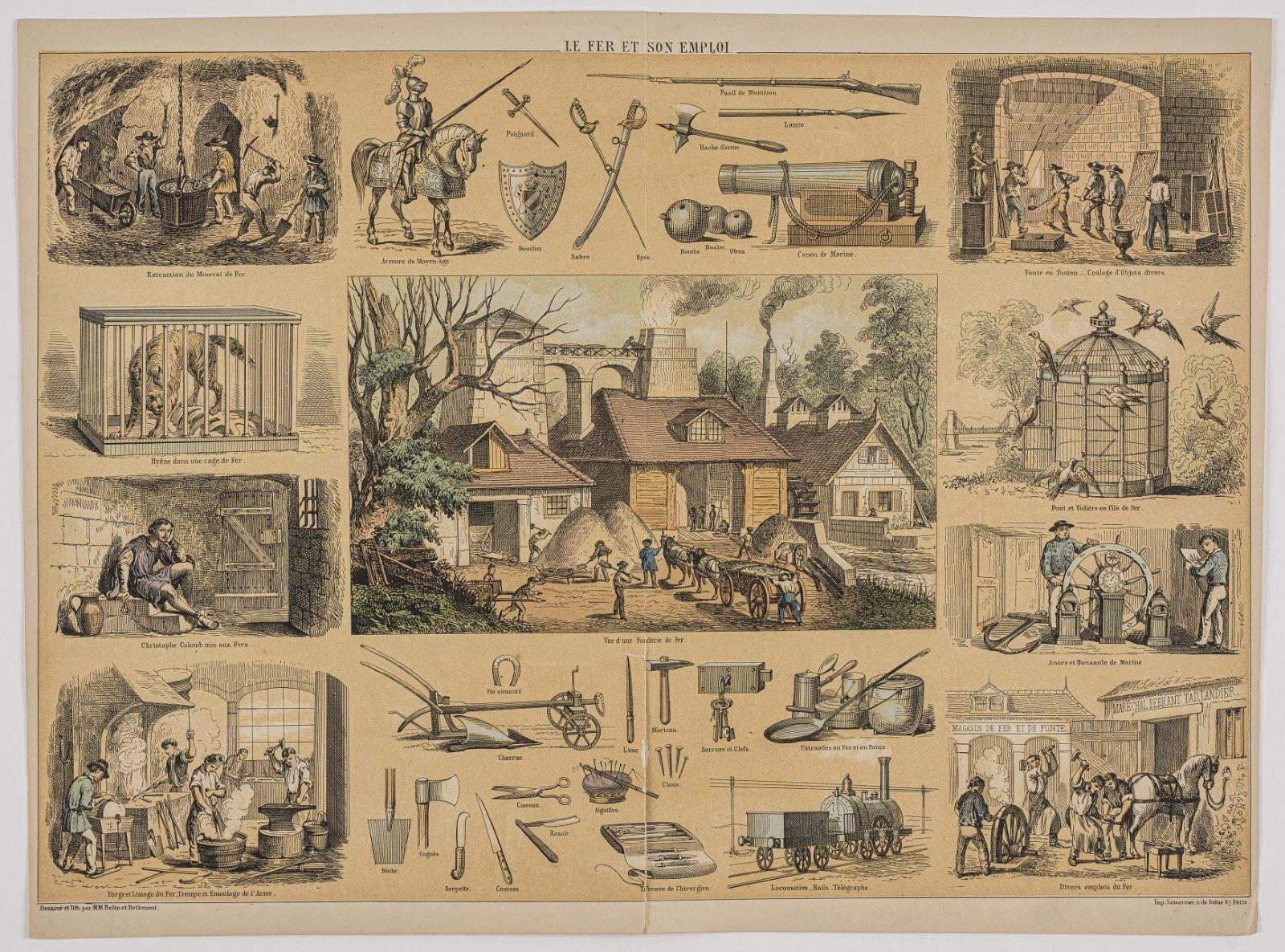LE FER ET SON EMPLOI (titre inscrit)