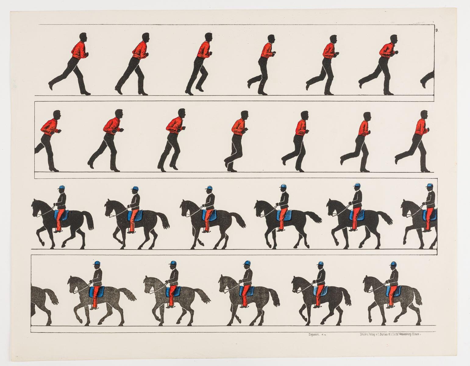 2 scènes animées pour zootrope (titre factice) ; 9. (titre inscrit)