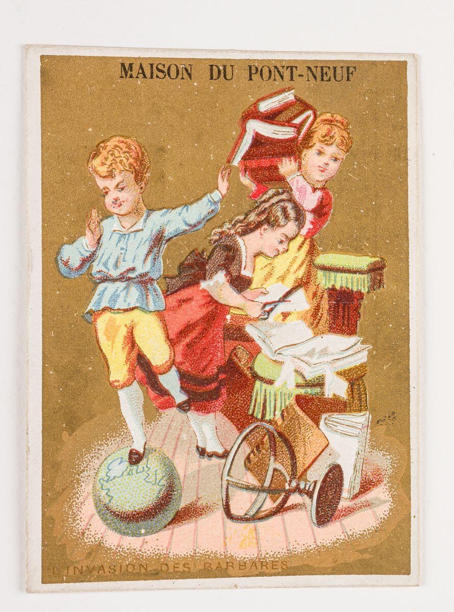 L'INVASION DES BARBARES. (titre inscrit)