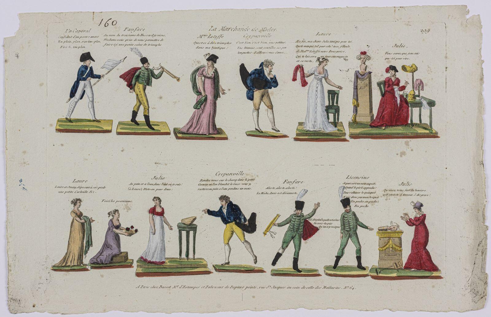 La Marchande de Modes / 299 (titre inscrit)