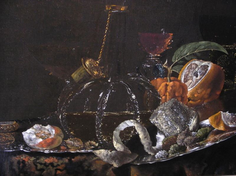 Nature morte aux fruits et à la verrerie