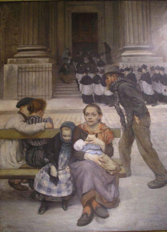Devant Saint-Sulpice