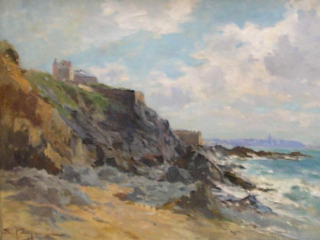 Les rochers de Rochebonne, près Saint-Malo