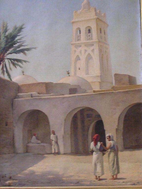 Cour de mosquée