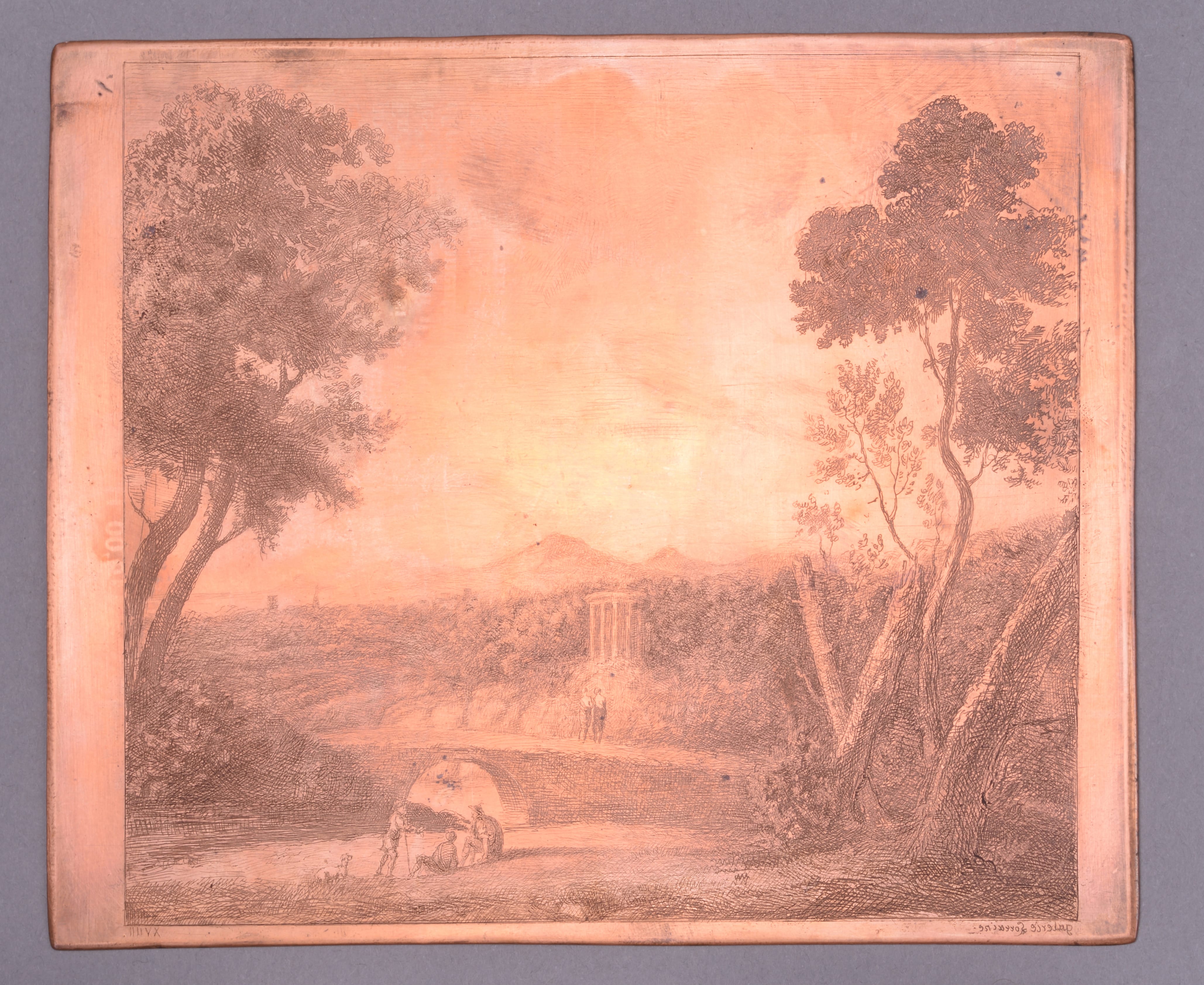Paysage avec tholos