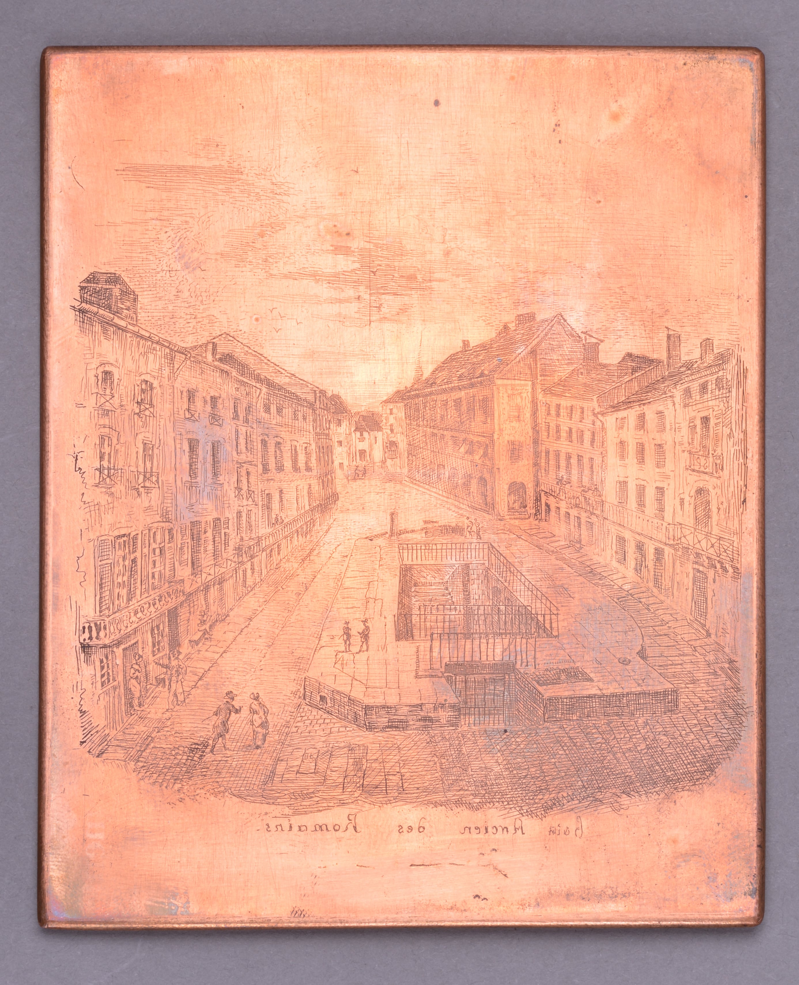 Plombières, bain ancien des Romains