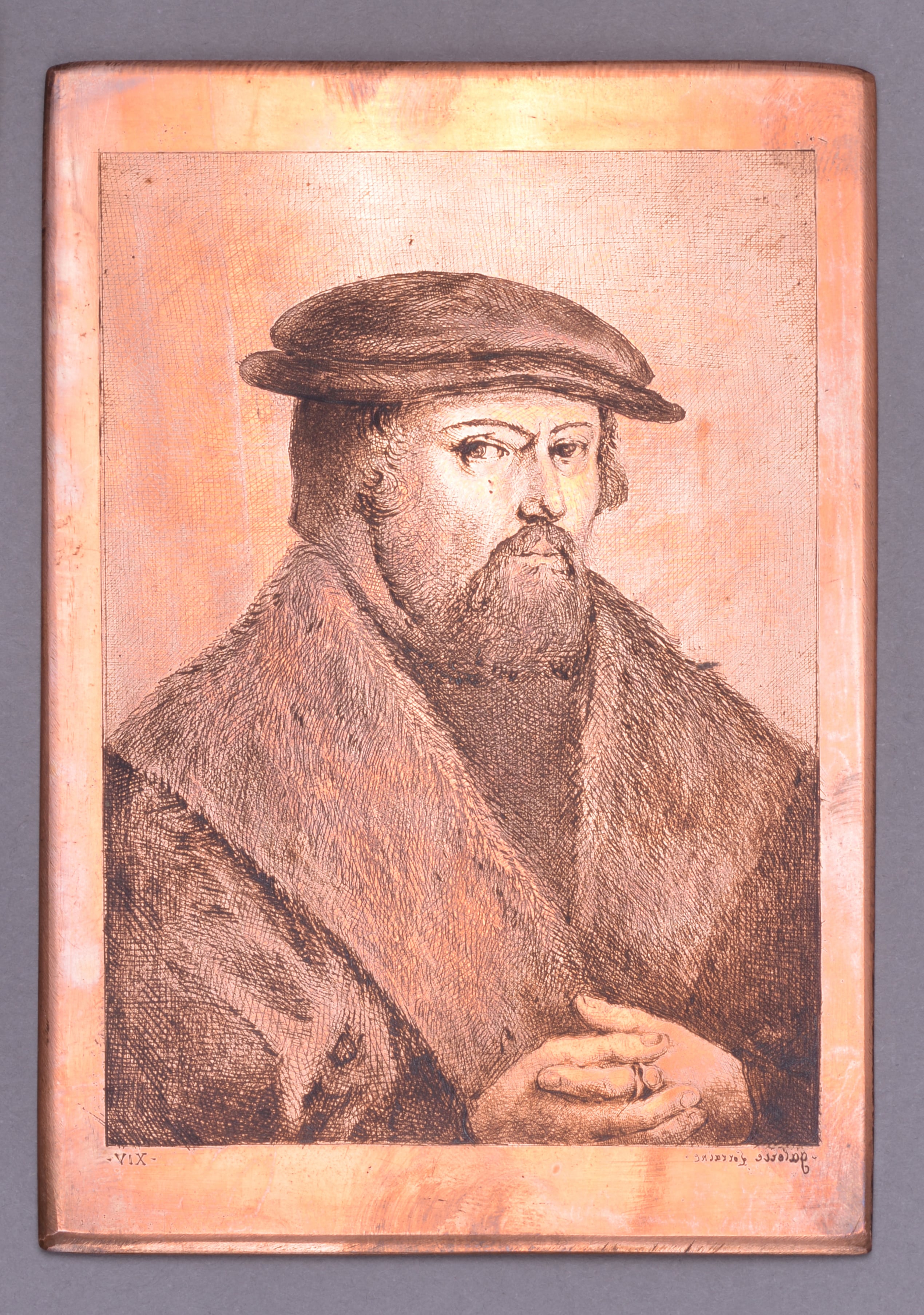 Portrait d'homme barbu d'Holbein