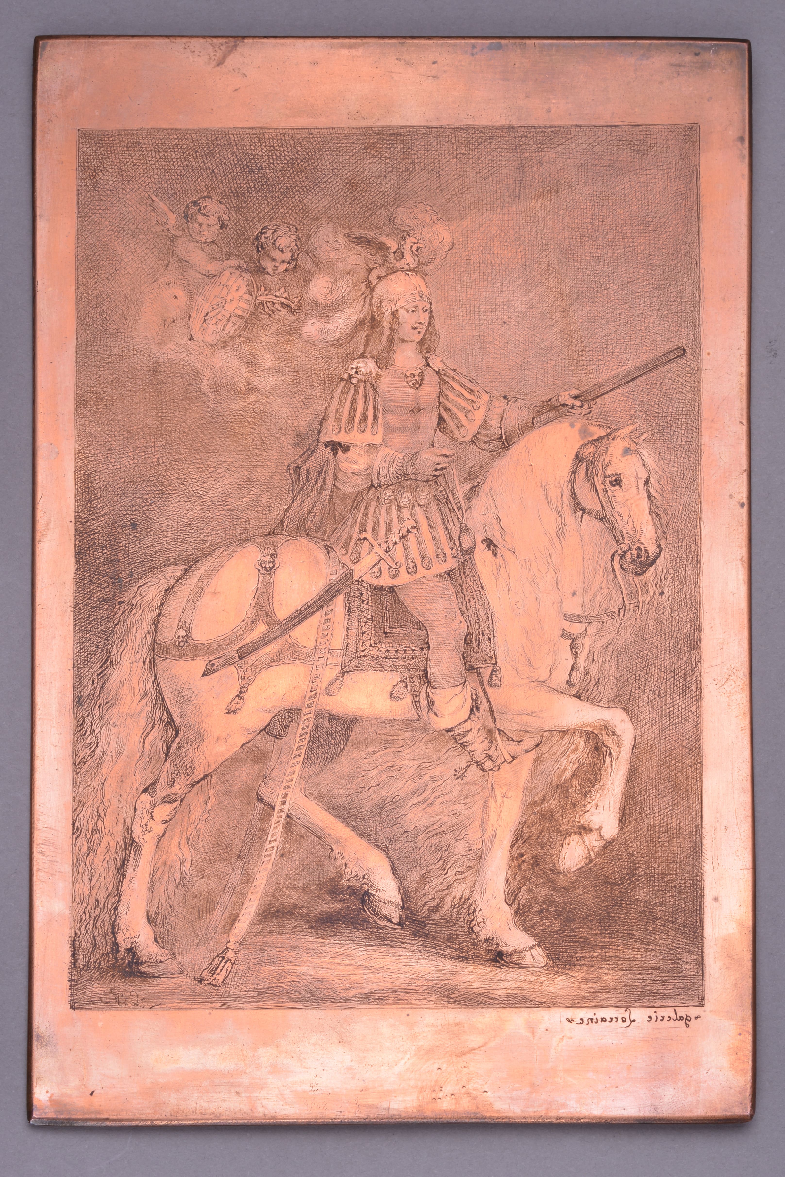 Portrait équestre de Charles IV (?) Duc de Lorraine