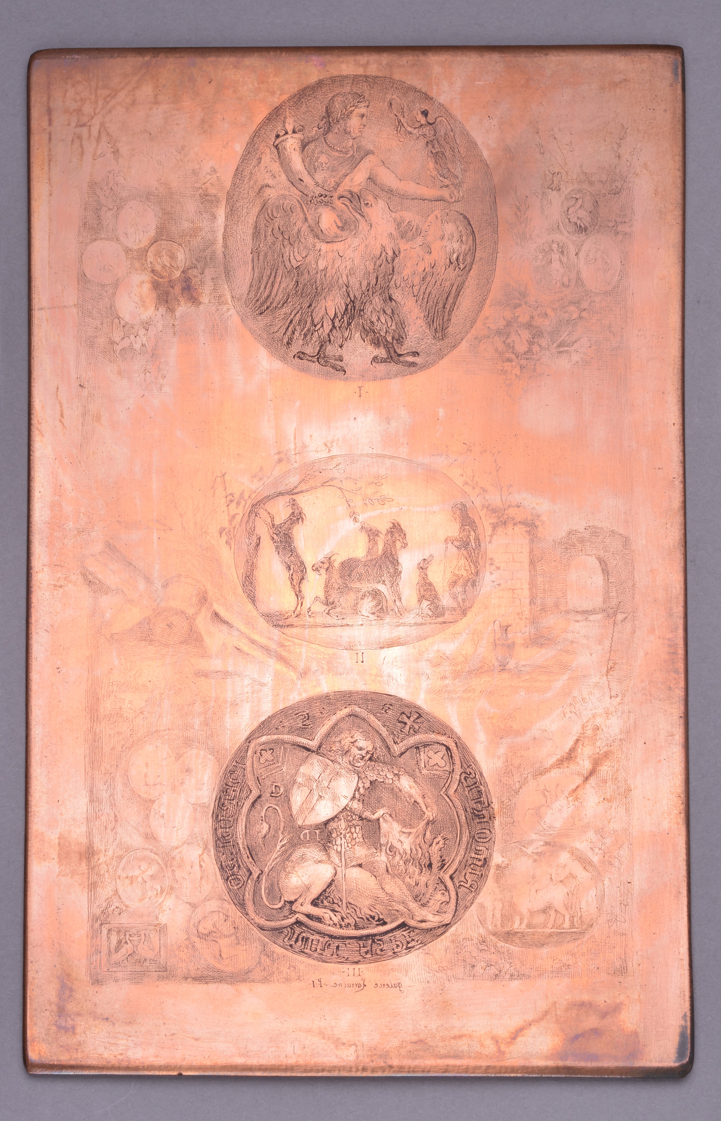 Camées et sceau de Geoffroy IV, sire d'Apremont, 1333