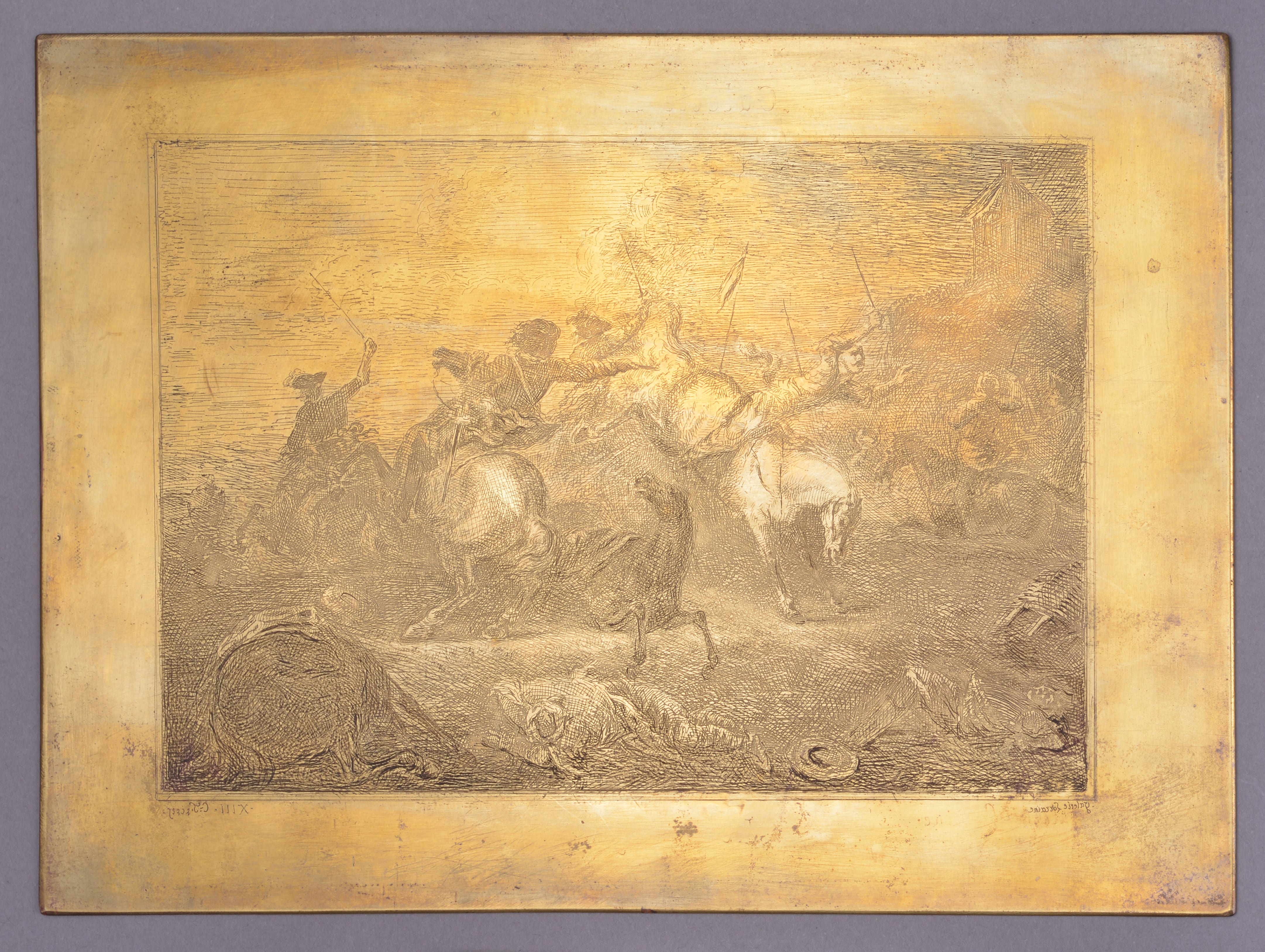 Bataille de Jacques Courtois dit Le Bourguigon