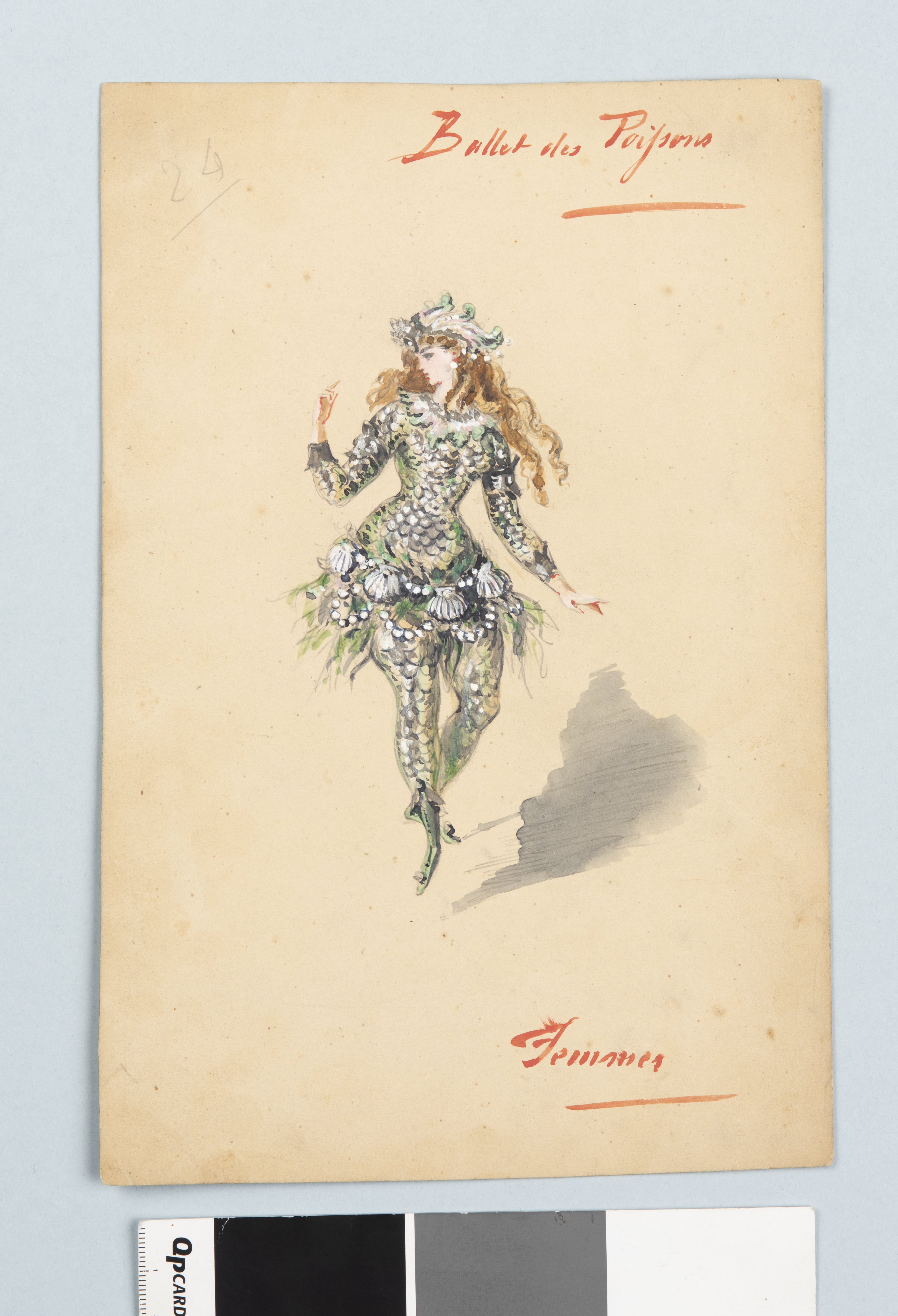Ballet des poissons : femmes