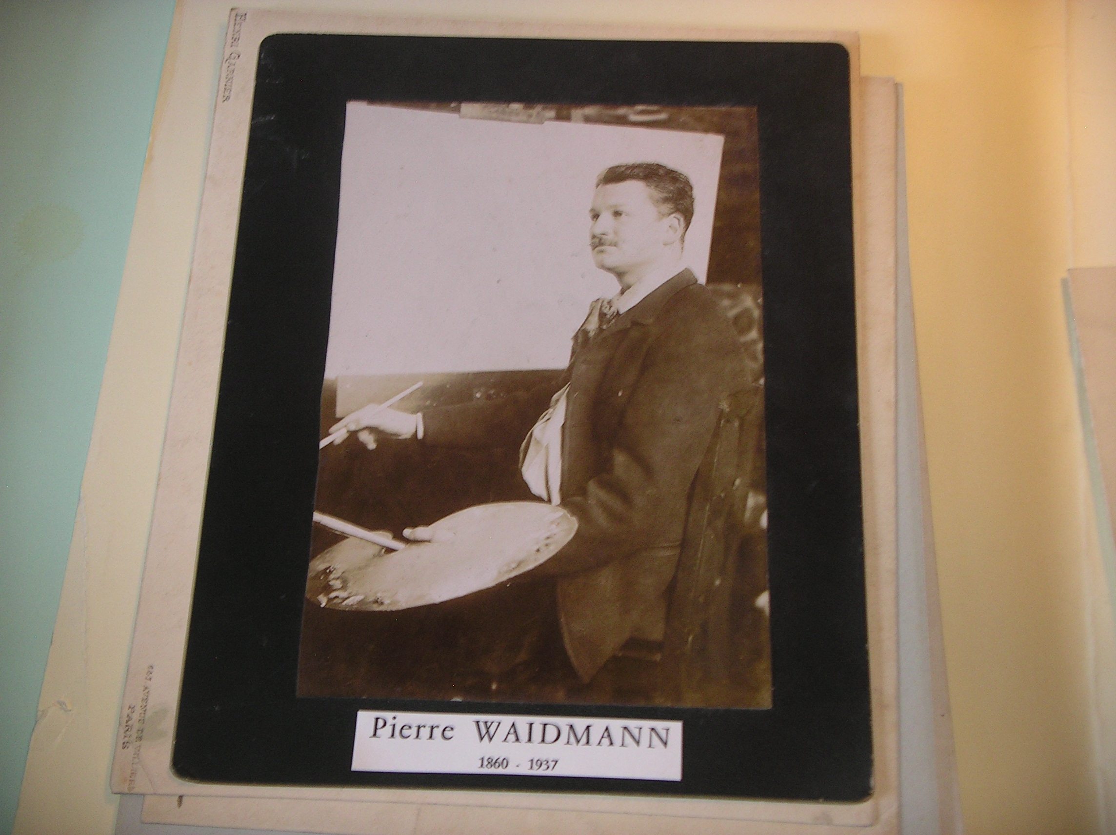 Autoportrait de Pierre Waidmann