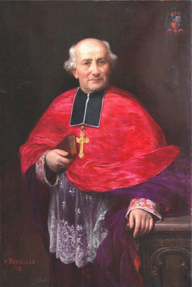 Portrait de Monseigneur Sonnois, évêque de Saint-Dié (1890-1893)