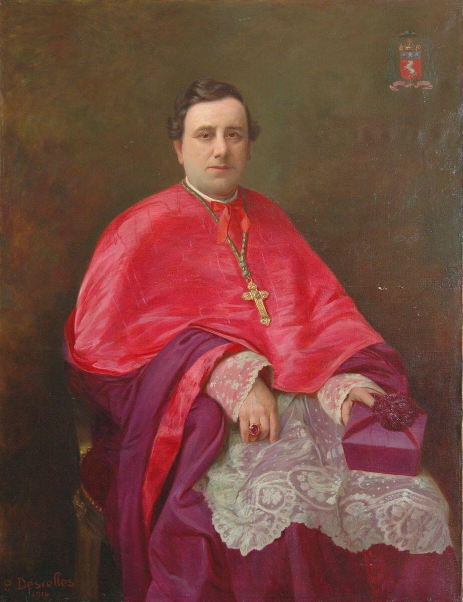 Portrait de Monseigneur Foucault, évêque de Saint-Dié (1893-1930)