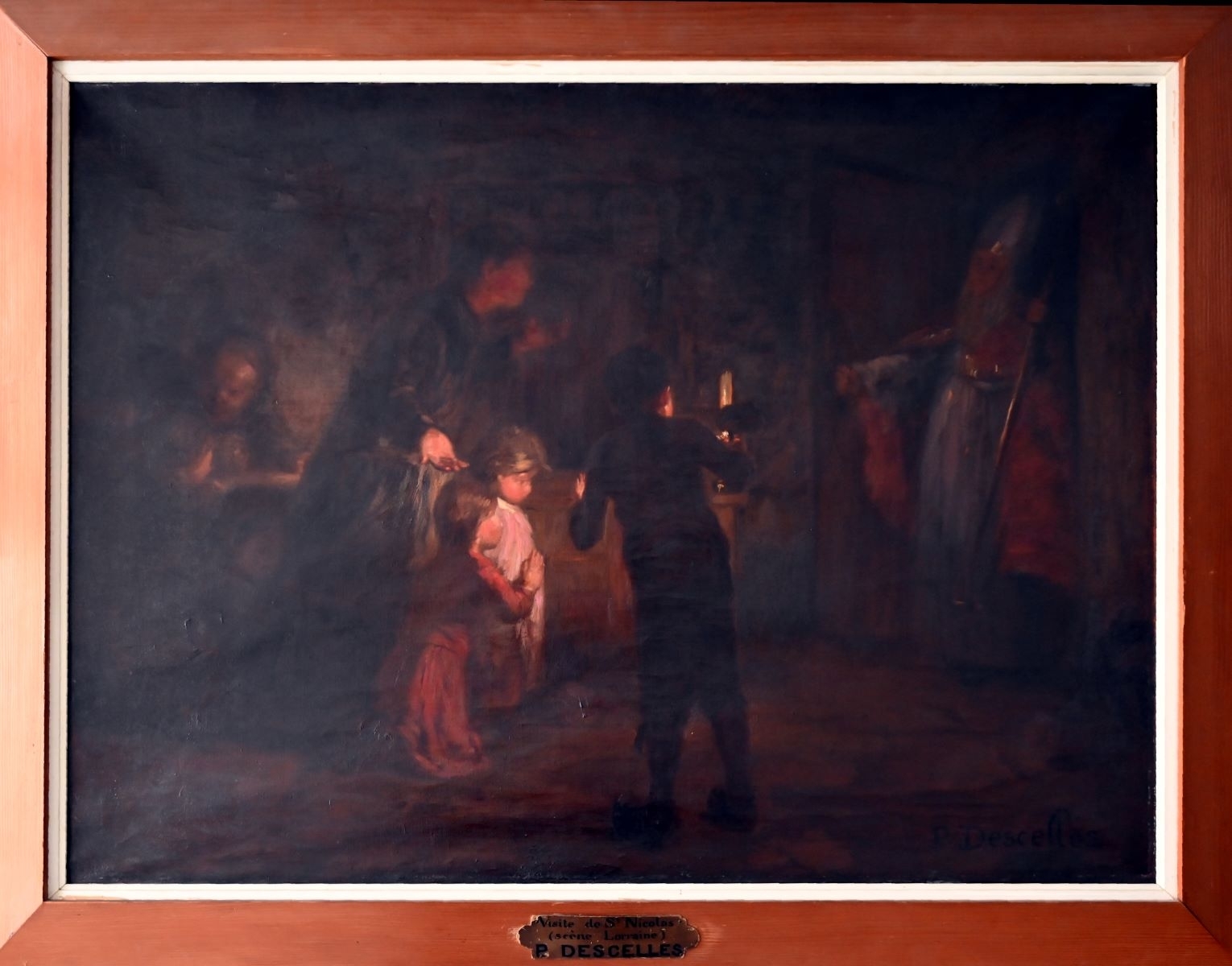 Visite de saint Nicolas