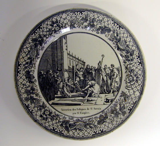 Invention des reliques de Saint Sernin par Saint-Exupère