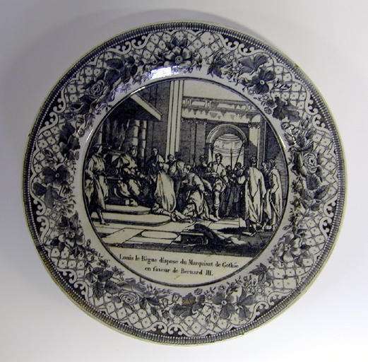 Louis le Bègue dispose du Marquisat de Gothie en faveur de Bernard III