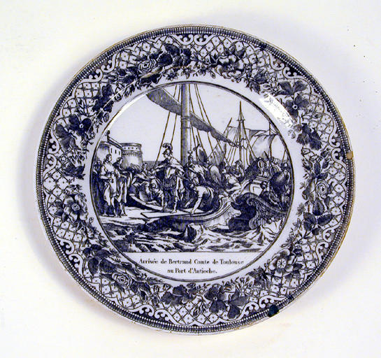 Arrivée de Bertrand Comte de Toulouse au Port d'Antioche