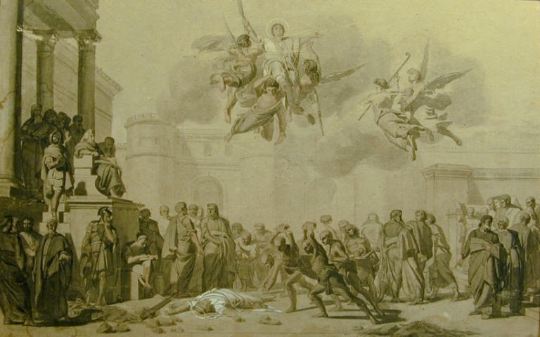 Martyr et apothéose de saint Etienne