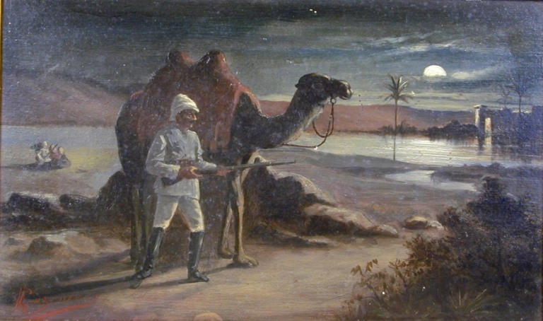 Marius Cazeneuve s'introduisant dans la cité interdite