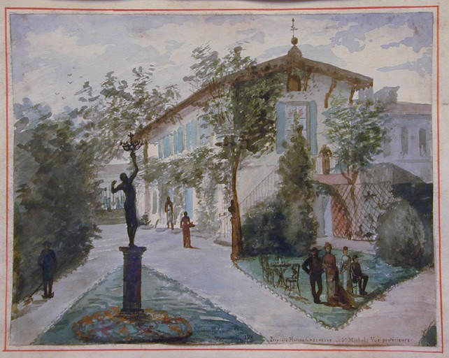 La propriété de Marius Cazeneuve rue Saint-Michel