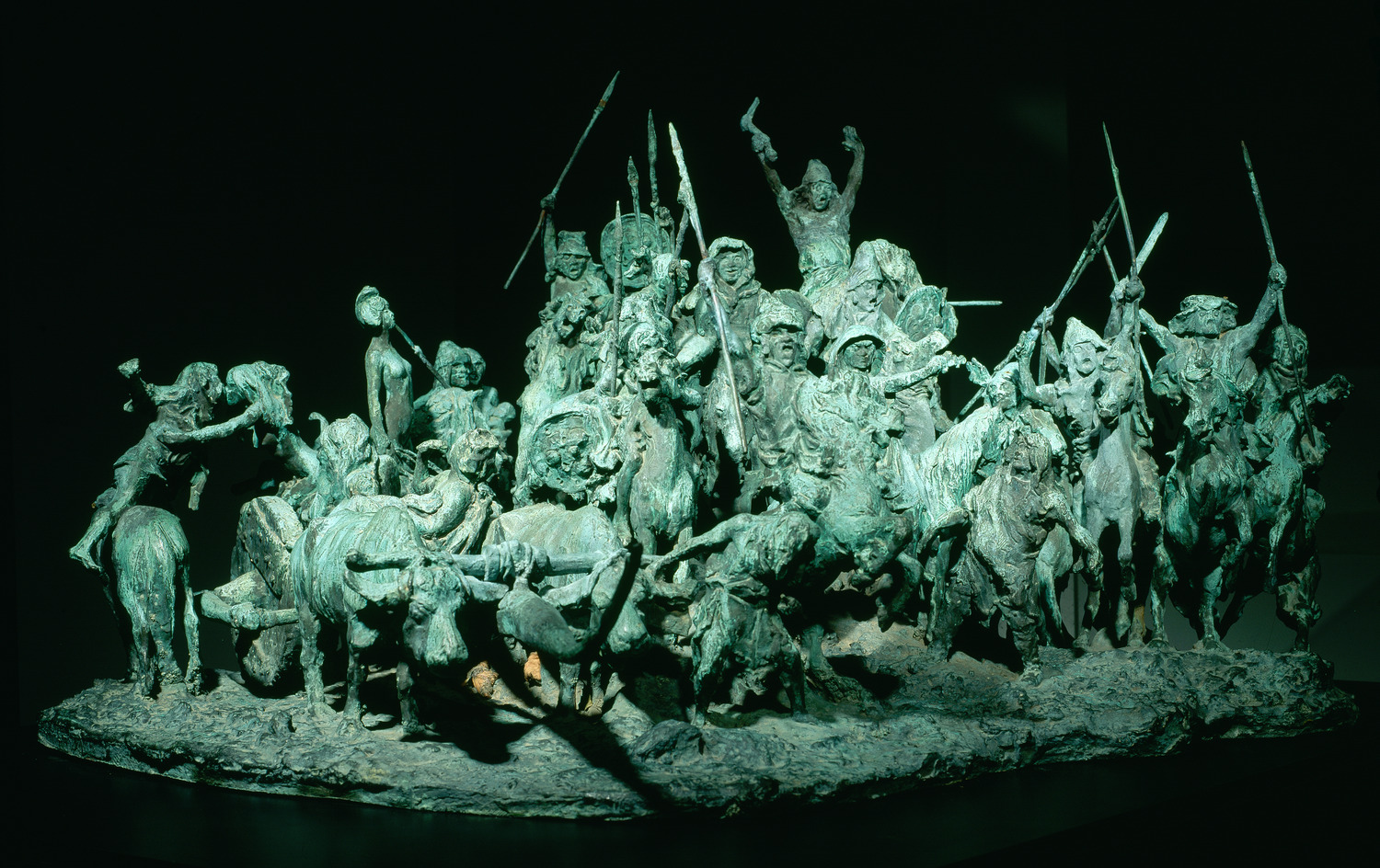 Attila et sa horde de Huns