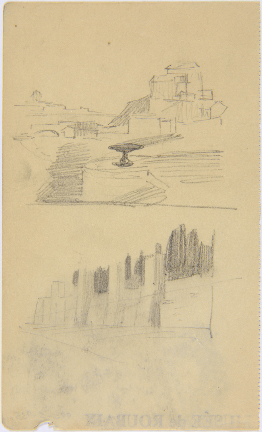 Deux paysages urbains