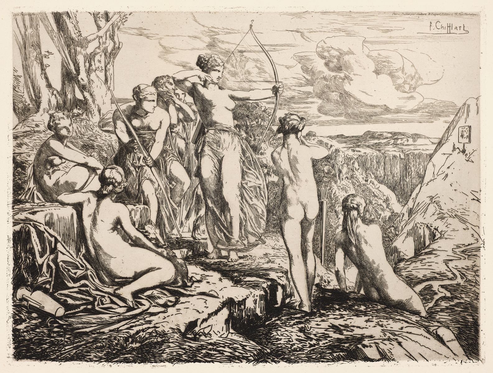 Diane et ses nymphes