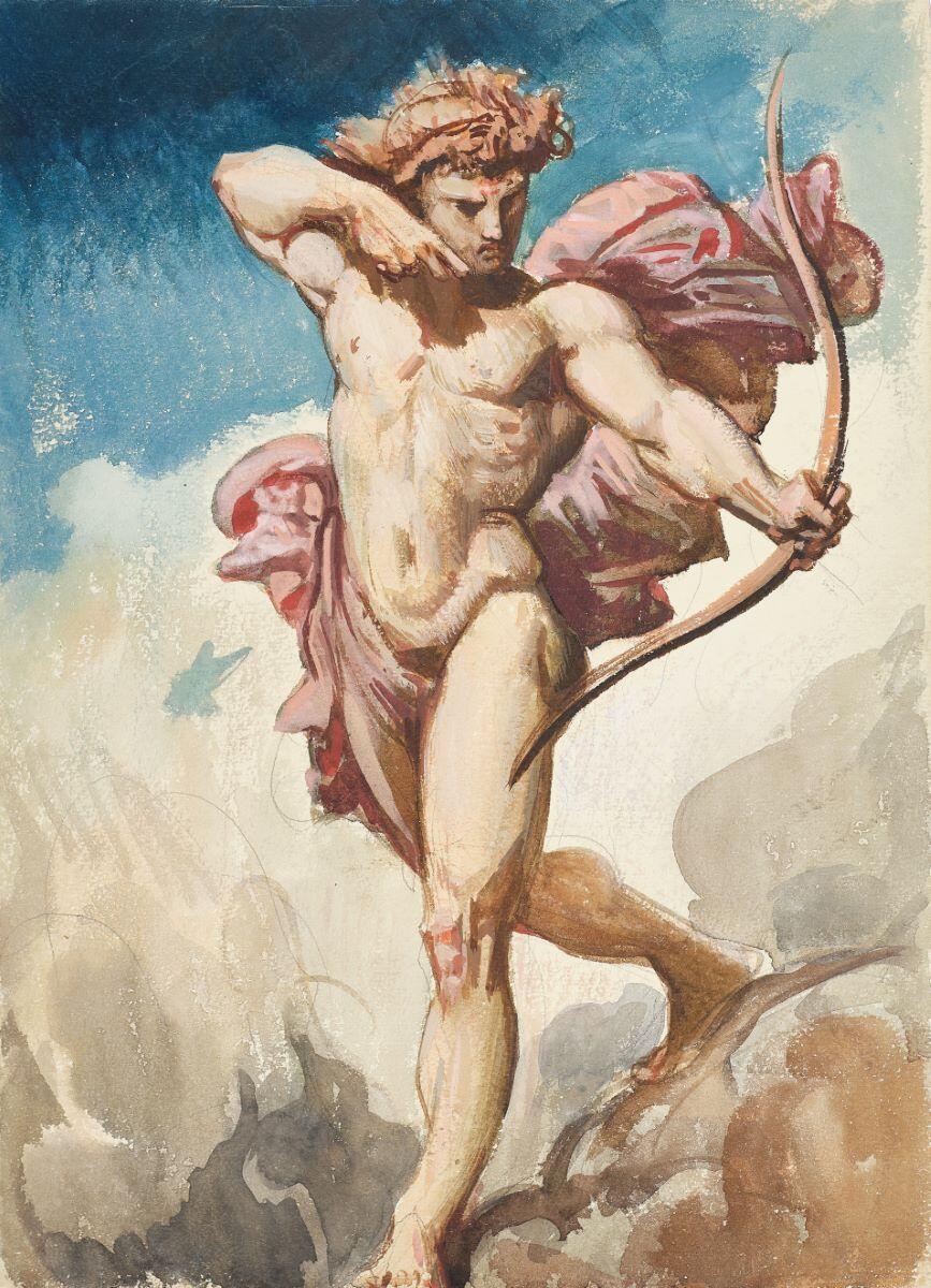 Apollon tirant à l'arc