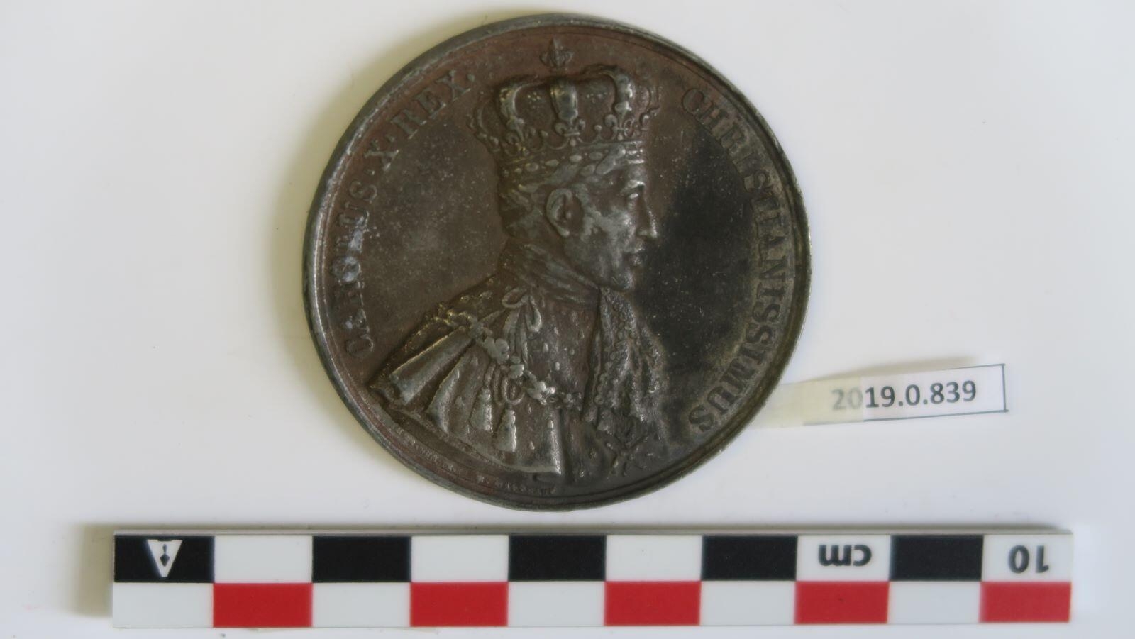 Napoléon Ier (avers) ; Couronnement de Charles X (revers)