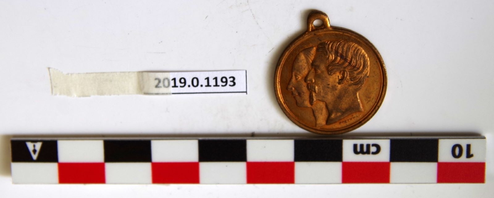 Napoléon III (avers) ; Empereur Eugenie (revers)