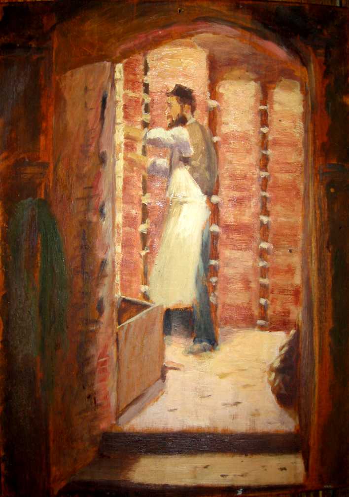 Enfournement par le chef du four