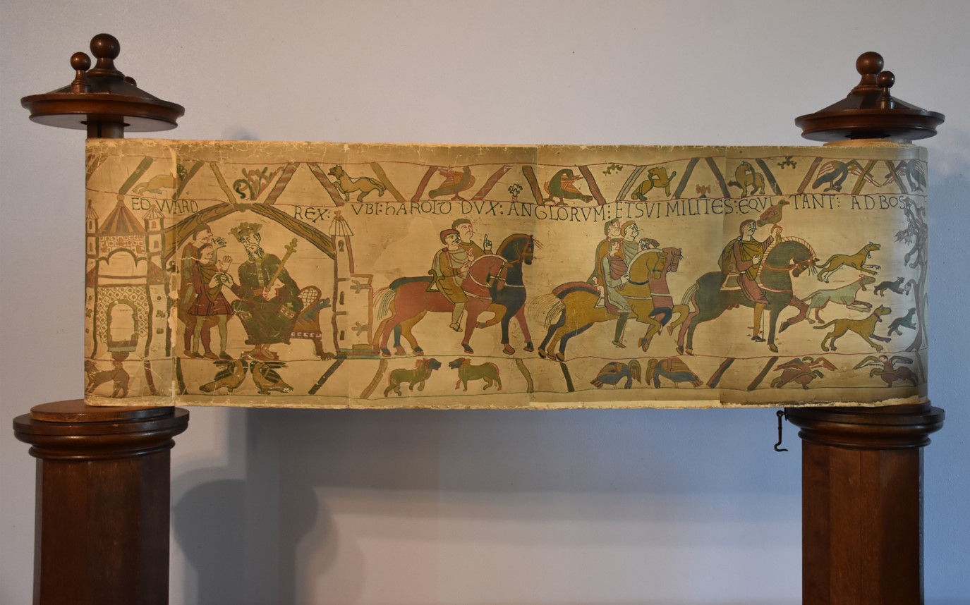 Reproduction photographique de la Tapisserie de Bayeux