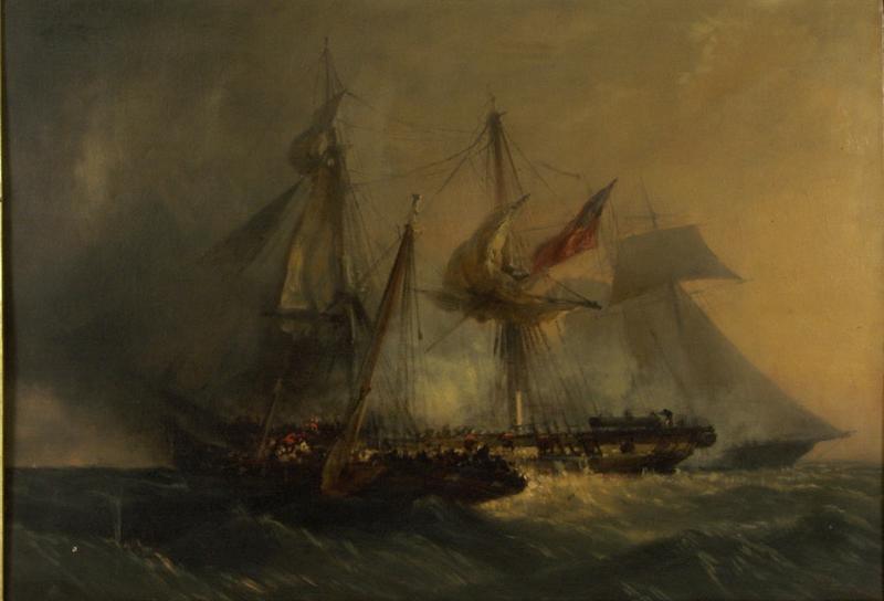 Scène d'abordage