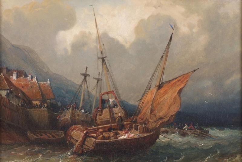 Barques de pêche au port