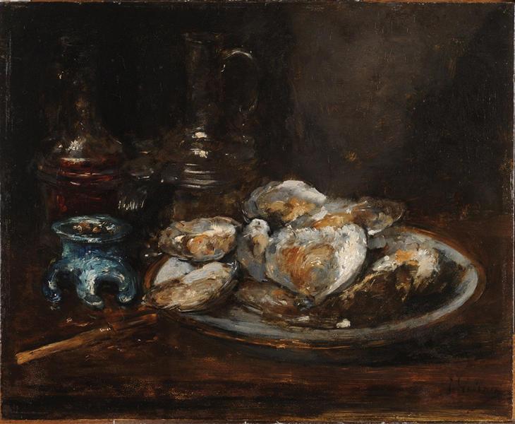L'assiette d'huîtres