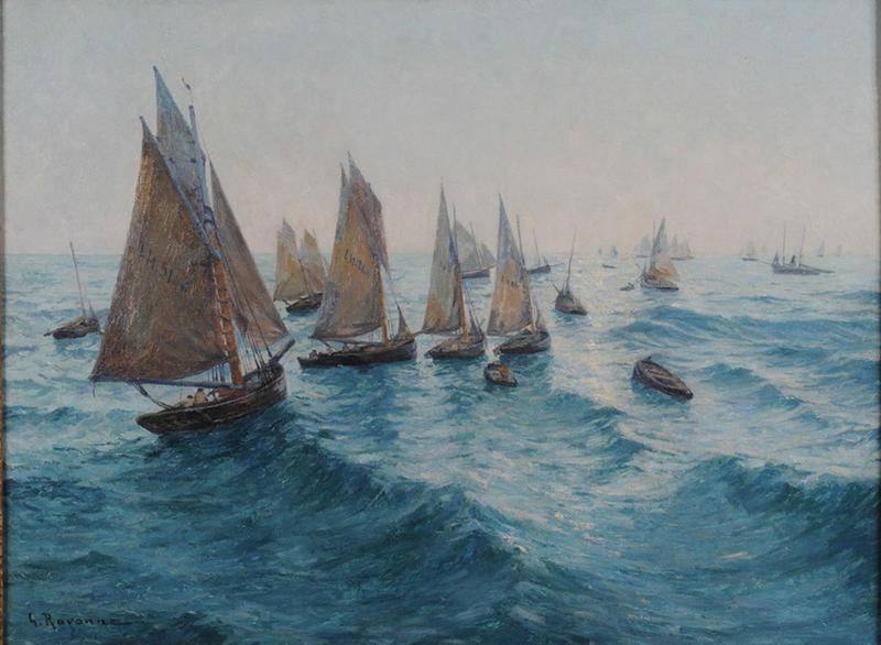 Régate à Saint-Vaast