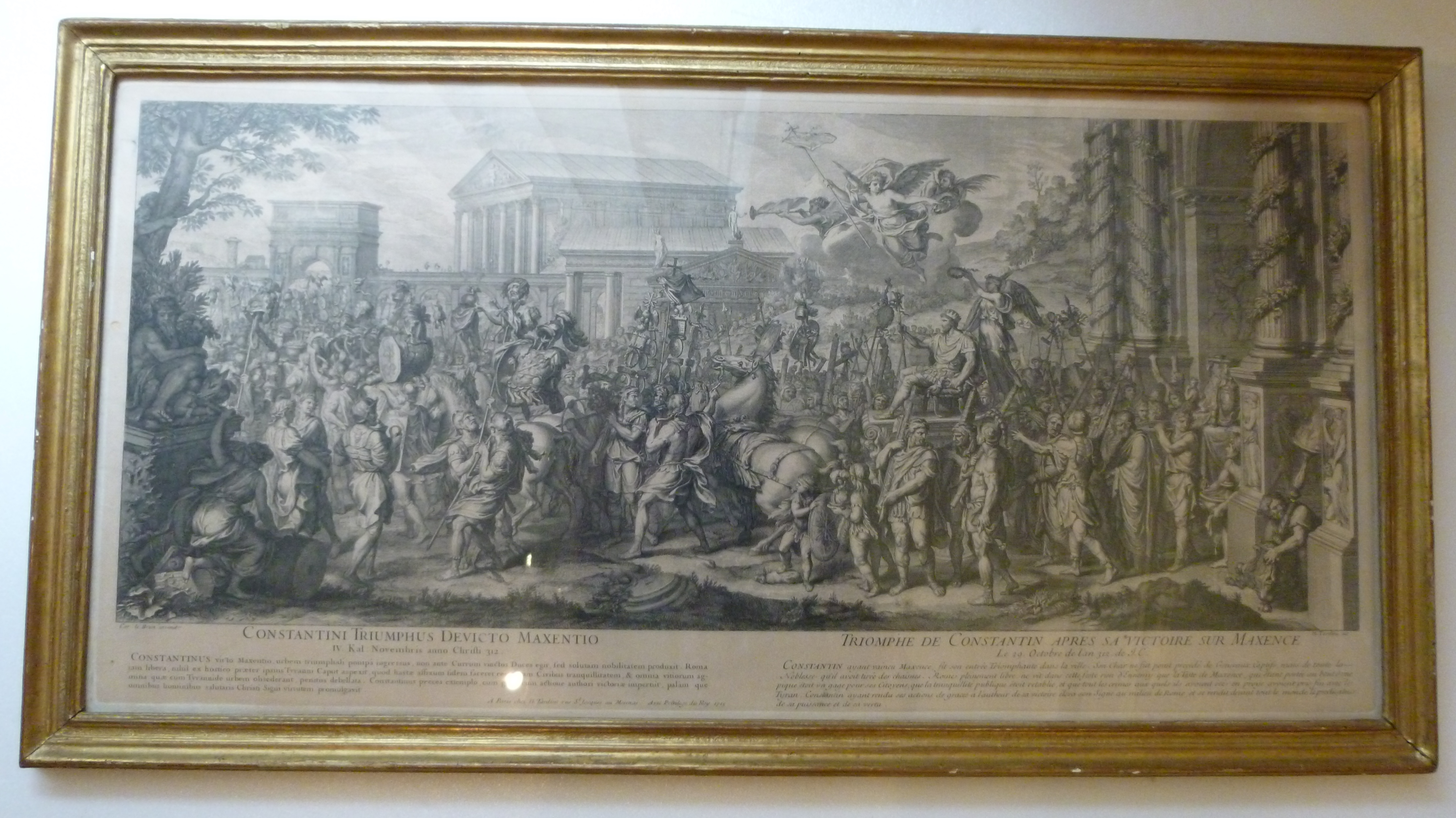Le triomphe de Constantin