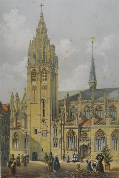 Façade sud [Caudebec-en-Caux, église]