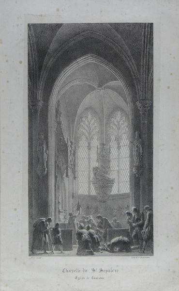 Chapelle du Saint Sépulcre Eglise de Caudebec