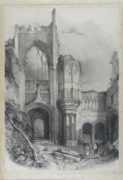 Ruines de la Commanderie de Ste. Vaubourg près Rouen