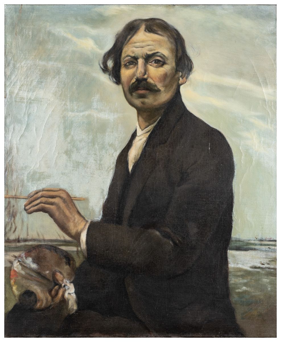 Autoportrait de Charles Milcendeau