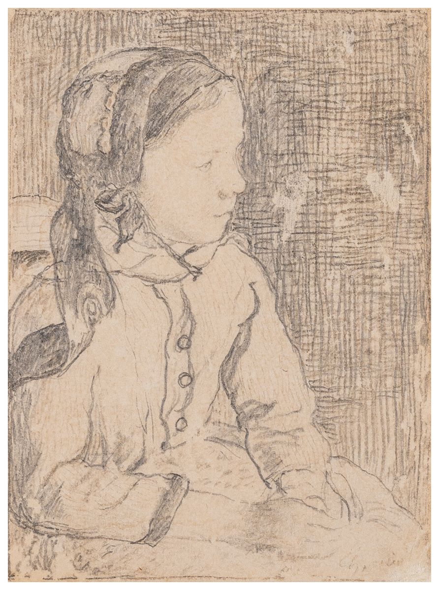 Petite fille au bonnet