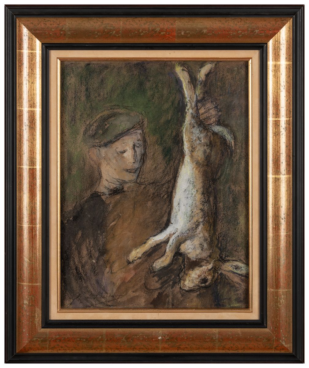 Le jeune chasseur au lapin