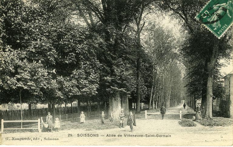 Soissons - Allée de Villeneuve-Saint-Gemain